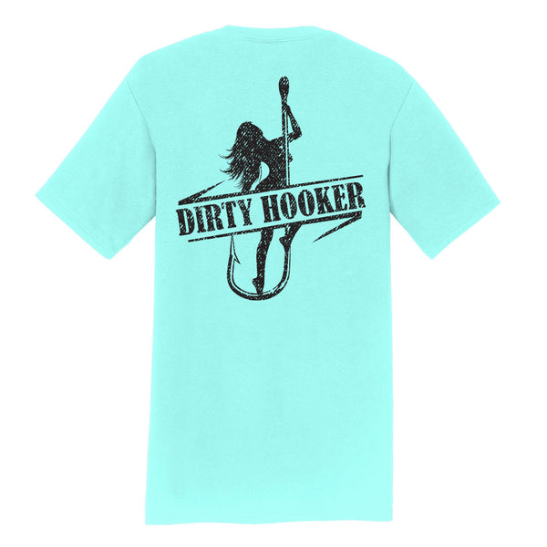 Dirty Hooker Hooked Premium T-Shirt Premium Shirt / Ice Blue / XXL