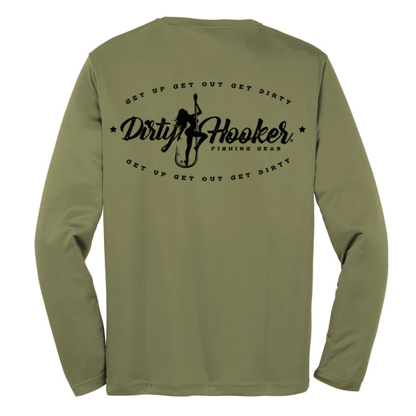 Dirty Hooker Classic Green Dry Fit Dry Fit / Charcoal / XXXXL