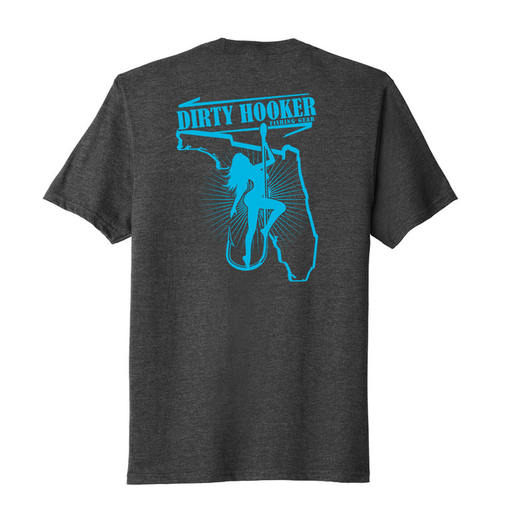 Dirty Hooker Florida Shine Light Blue - Lightweight T-Shirt