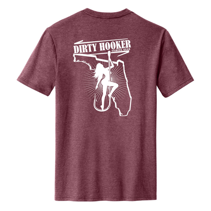 Dirty Hooker Florida Shine White - Lightweight T-Shirt