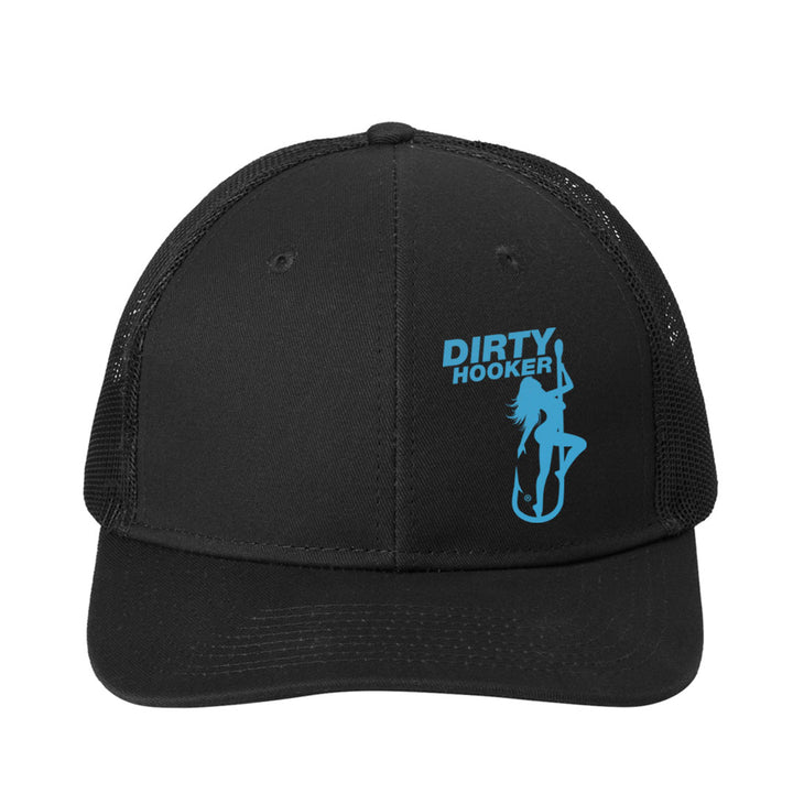 Dirty Hooker Lure Light Blue - Premium Trucker Hat