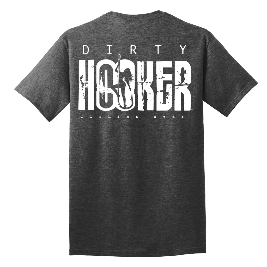 Dirty Hooker Classic White T-Shirt – Dirty Hooker Fishing Gear