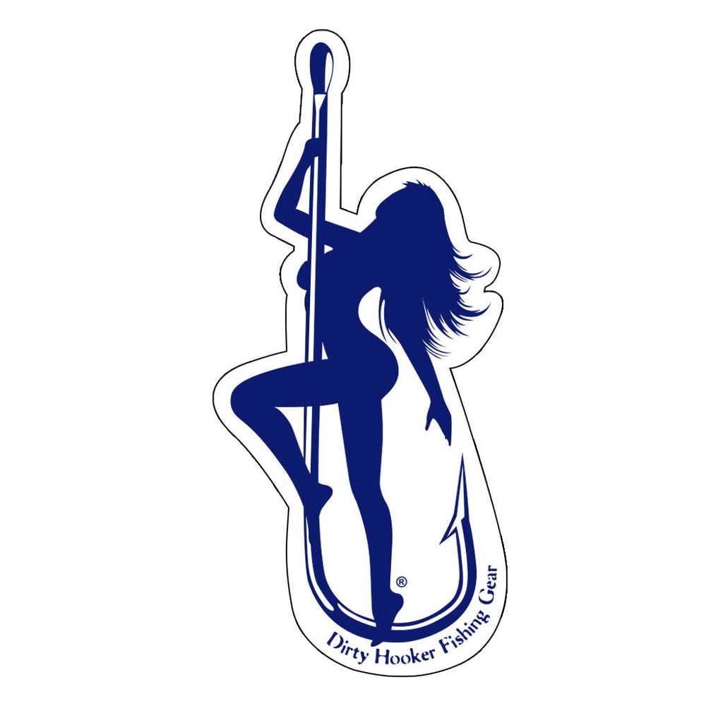 Dirty Hooker Fishing Gear, Texas Logo Decal Kuwait